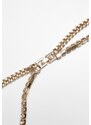 Urban Classics Accessoires Dvouvrstvý náhrdelník - zlaté barvy