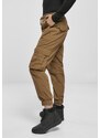 UC Ladies Dámské vlnité nylonové Cargo kalhoty s vysokým pasem uprostřed