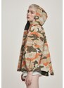 UC Ladies Dámská oversized bunda Camo Parka s cihlovou maskou