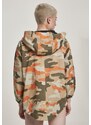 UC Ladies Dámská oversized bunda Camo Parka s cihlovou maskou