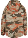 UC Ladies Dámská oversized bunda Camo Parka s cihlovou maskou