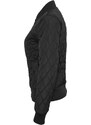 UC Ladies Dámská nylonová bunda Diamond Quilt černá