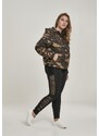 UC Ladies Dámská bunda Camo Pull Over Woodcamo