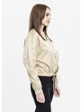 Urban Classics Ladies Satin Kimono Blouson gold