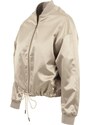 Urban Classics Ladies Satin Kimono Blouson gold