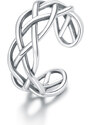 Emporial stříbrný prsten Propletený SCR675