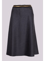 Pruhovaná vlněná sukně Piero Moretti