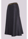 Pruhovaná vlněná sukně Piero Moretti