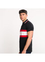 Tommy Hilfiger pánské černé polo tričko Iconic