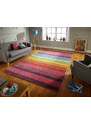 Flair Rugs koberce Ručně všívaný kusový koberec Illusion Candy Multi - 80x150 cm