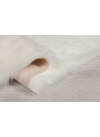 Flair Rugs koberce Kusový koberec Faux Fur Sheepskin Ivory kruh - 120x120 (průměr) kruh cm