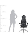 Kulik System Černá koženková kancelářská židle Imperial