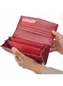 Dámská kožená peněženka Carmelo červená 2109 V CV