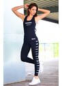 NDN Sport NDN - Výprodej bavlněné fitness tílko TIGER (šedý vzor)