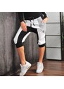 NDN Sport NDN - Dámske 3/4 pudlové kalhoty LEONA X116 (černo-šedé)