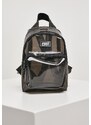 Urban Classics Accessoires Průhledný mini batoh průhledný černý