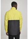 UC Men Stand Up Collar Pull Over Jacket světležlutá/blk