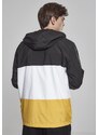 UC Men Bunda Color Block Pull Over Blk/chromeyellow/wht