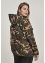 UC Ladies Dámská bunda Camo Pull Over Woodcamo