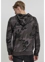 UC Men Camo s vysokým krkem Hoody tmavé maskování