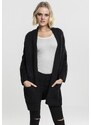 UC Ladies Dámský oversized cardigan blk/blk