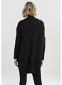 UC Ladies Dámský oversized cardigan blk/blk