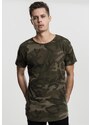 UC Men Camo Shaped Long Tee olivové camo