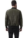 UC Men 2-Tone Bomber Jacket darkolive/černá