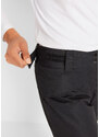 bonprix Lyžařské funkční termo kalhoty, Straight, vodě odolné Černá