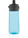 Láhev na vodu s uzamykatelným víčkem, 600ml, XD Design, modrá