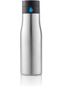 Láhev na vodu z nerezové oceli Aqua, 650ml, XD Design, stříbrná