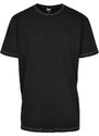 UC Men Heavy Oversized Contrast Stitch Tee černá/elektrická limetka