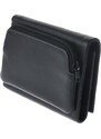 Dámská kožená peněženka Nivasaža N204-FNP-B černá