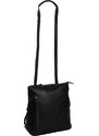 The Chesterfield Brand Kožený kabelkový batoh 2v1 Elise černá