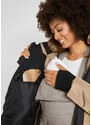 bonprix Těhotenská a nosící bunda, prošívaná Béžová
