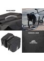 DUTCH MOUNTAINS Taška na kolo Bicycle Bag Double Black