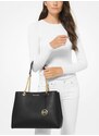 Michael Kors Susannah Large Saffiano Leather Shoulder Bag Black