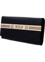 Dámská kožená peněženka velká Wild Fashion černá