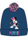 Minnie - licence Dívčí zimní čepice - Minnie Mouse 25, tmavě modrá