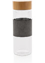 Skleněná láhev s dvojitou stěnou, 360ml, XD Design, čirá