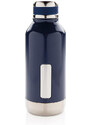 Nepropustná vakuová lahev z nerezové oceli, 500ml, XD Design, tmavě modrá