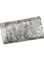 Dámská kožená peněženka Patrizia SNR-102 RFID šedá