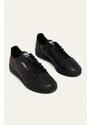 Kožené sneakers boty adidas Originals černá barva