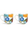 Pip Studio Royal Flower set 2 hrnků 260ml, barevný