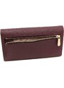 Michael Kors Trifold saffiano leather peněženka merlot