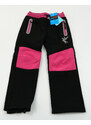 Kugo Dětské oteplené softshellové kalhoty 98-128