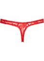 Tanga s otevřeným rozkrokem Cottelli Lingerie