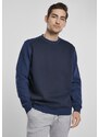 UC Men 2-Tone Fake Raglan Crew půlnoční/tmavě modrá