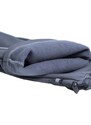 Dětské softshellové kalhoty ADELLiNO podšité fleecem nepromokavé šedé