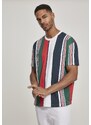 UC Men Heavy Oversized Big AOP Stripe Tee wht/nvy